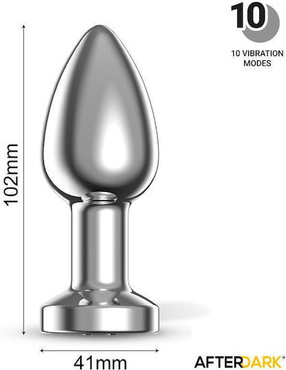 LateToBed Anal Plug with Vibration Large