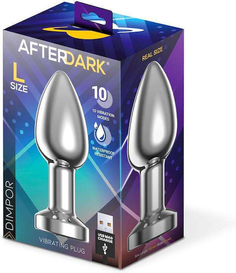 LateToBed Anal Plug with Vibration Large