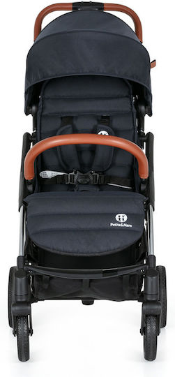 Petite & Mars Carucior Copii Cross Reglabil Potrivit Pentru 6+ Luni Albastru 7.8kg