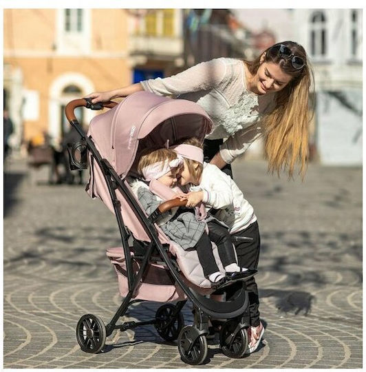 FreeOn Lux Cărucior Standard Potrivit Pentru Nou-Născuți Bej/Negru 6.6kg