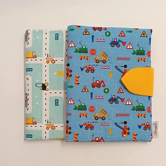 Magnolia Handmade Handmade Baby Health Book Cover For Boy