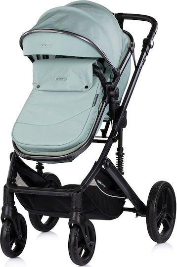 Chipolino Amore Reversible 2 in 1 Baby Stroller Suitable for Newborn Matcha 11kg