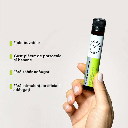 Train Your Brain Supliment Pentru Memorie și Concentrare 9 x 25ml