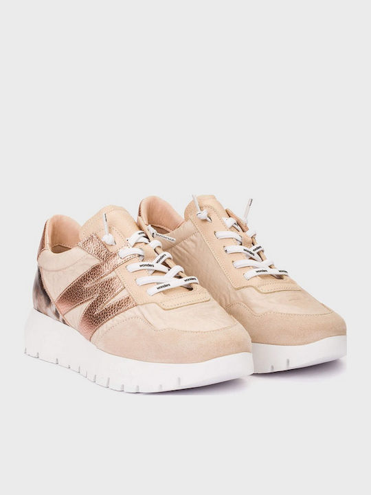 Damen Sneakers Beige