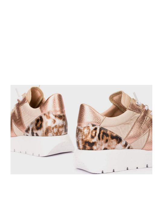 Damen Sneakers Beige