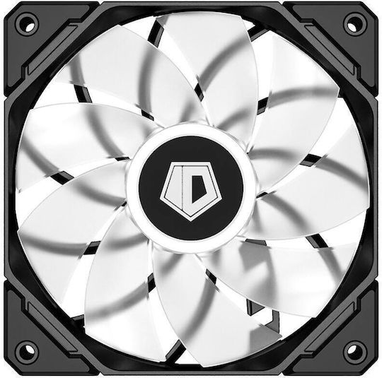 ID-Cooling Ventilator Pentru Carcasă TF-12025 Pro Lamă Inversată (1800rpm / 82.5cfm) cu Iluminare ARGB