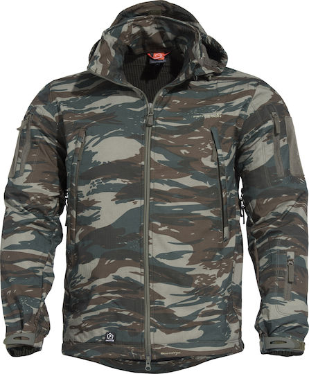 Pentagon Artaxes Military Jacket Greek Camo Greek Camouflage