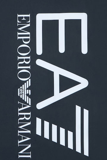 Emporio Armani Beach Towel Blue