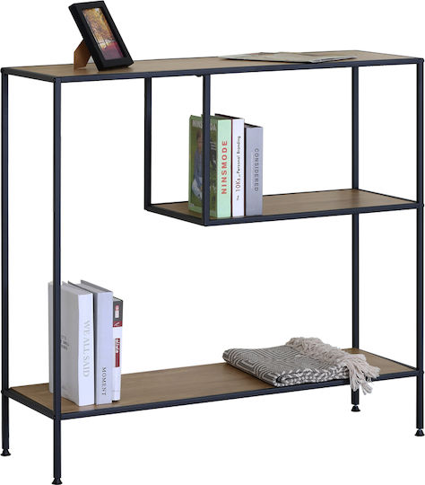 Bibliothek Sonoma Schwarz 100x33x96cm Bibliothek Sonoma Schwarz 100x33x96cm