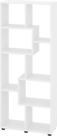 Библиотека Polka11a Бяла 60x25x114см Библиотека Polka11a Бяла 60x25x114см