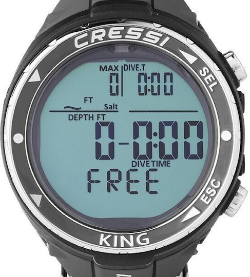 CressiSub Diving Watch King Black
