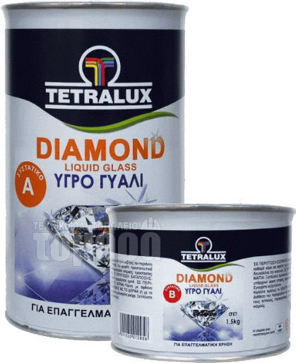 Tetralux Diamond Ρητίνη Δύο Συστατικών 1500ml