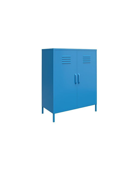 Boden Kabinette Sersoni 101 Blau (2 Stück) 80x40x102cm