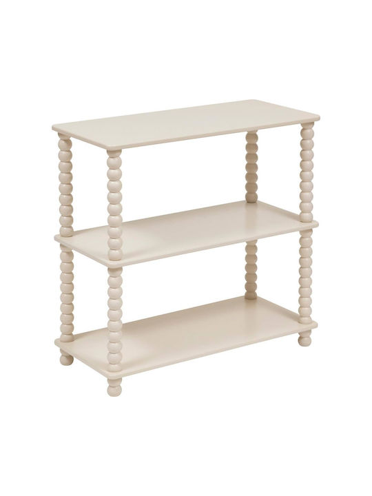 Bookcase Chamlo Beige 75x34x0.75cm