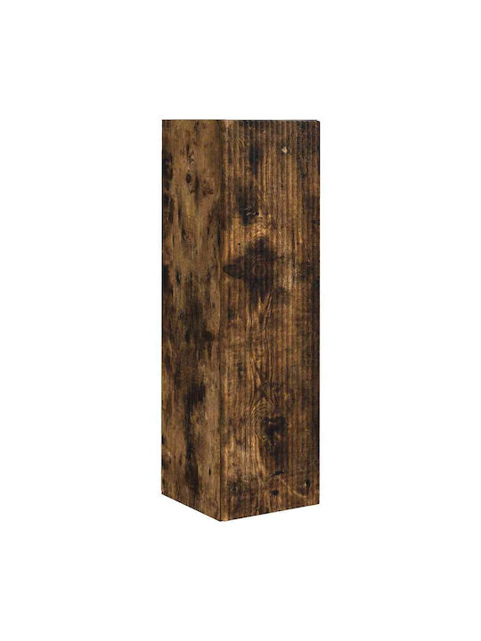 Wand-Kremlampe Wohnzimmer aus Spanplatte Rauch Eiche 30x31x100cm