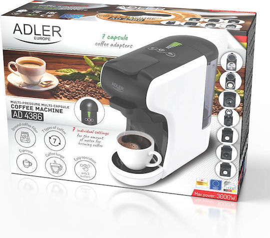 Adler Multi Capsule Pressure 19bar White
