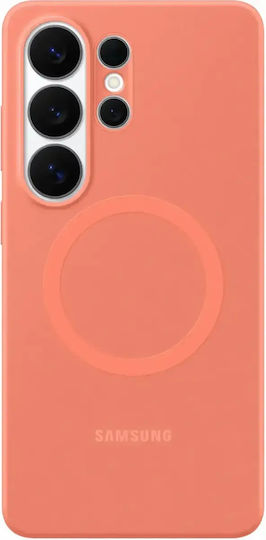 Samsung Magnet Silicone Coral Back Cover (Samsung S26u)