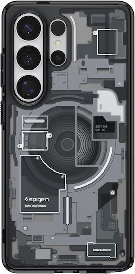 Spigen Ultra Hybrid Mag Back Cover Silicone / Plastic 2mm Zero One Black (Galaxy S26 Ultra)