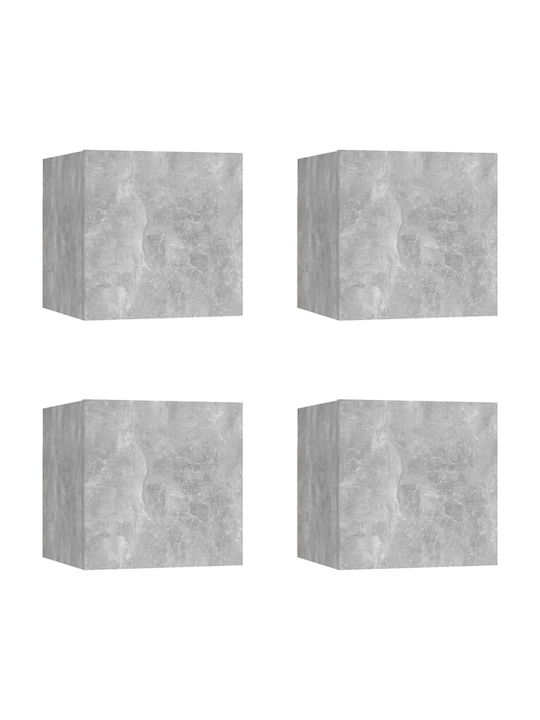 Wand Kremasto Noutlapi Salonio Apo Moiresanida Gray Skyrodematos 30.5x30x30cm