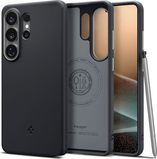 Spigen Nano Pop Mag Back Cover Silicone / Plastic 1.5mm Black (Galaxy S26 Ultra)