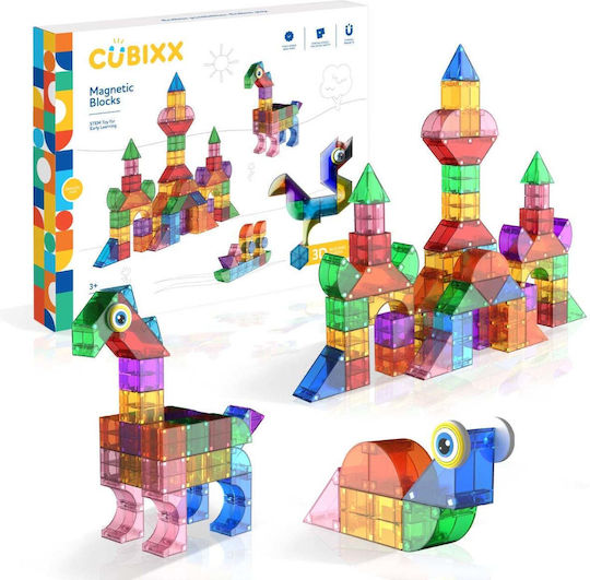 Clics Toys Μαγνητικό Παιχνίδι Κατασκευών για Παιδιά 3+ Ετών