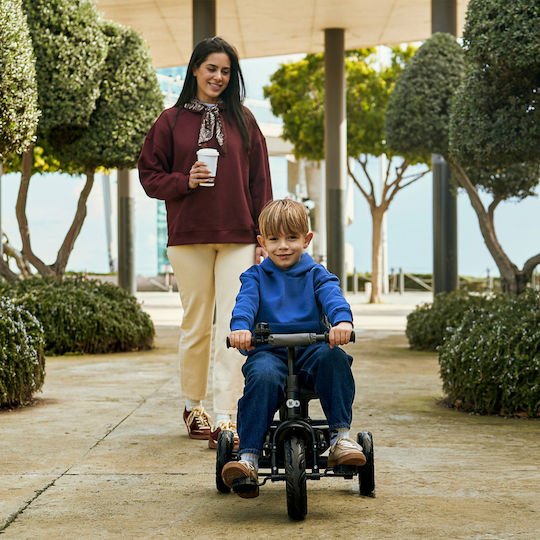 Kinderkraft Aston 2 Plus Triciclete Pentru Copii Cu Mâner Pentru Părinți Roz