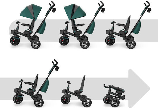 Kinderkraft Spinstep 2 Plus Wandelbar mit Elterngriff 6 in 1 Grün