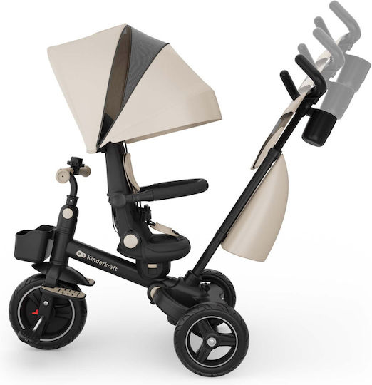 Kinderkraft Spinstep 2 Plus Convertible with Parental Handle 6 in 1 Beige