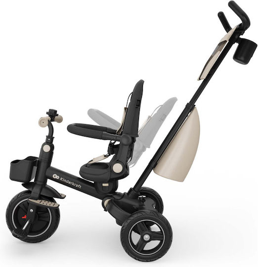 Kinderkraft Spinstep 2 Plus Convertible with Parental Handle 6 in 1 Beige