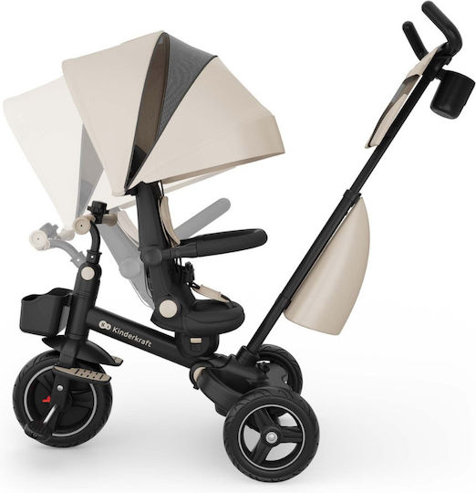 Kinderkraft Spinstep 2 Plus Convertible with Parental Handle 6 in 1 Beige