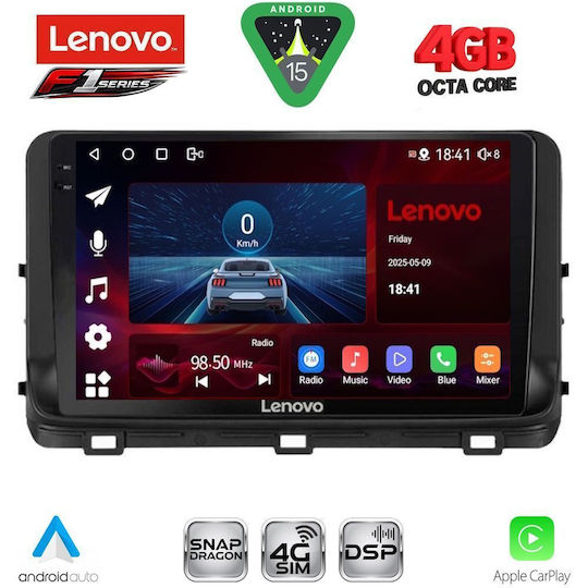 Lenovo Ηχοσύστημα Αυτοκινήτου για Kia Ceed / XCeed 2018-2022 (Bluetooth/USB/WiFi/GPS/Apple-Carplay/Android-Auto) με Οθόνη Αφής 10"
