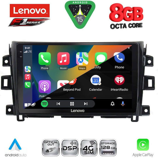Lenovo Car Audio System for Nissan Navara 2016 Bluetooth USB WiFi GPS Apple CarPlay Android Auto with 10" Touch Screen