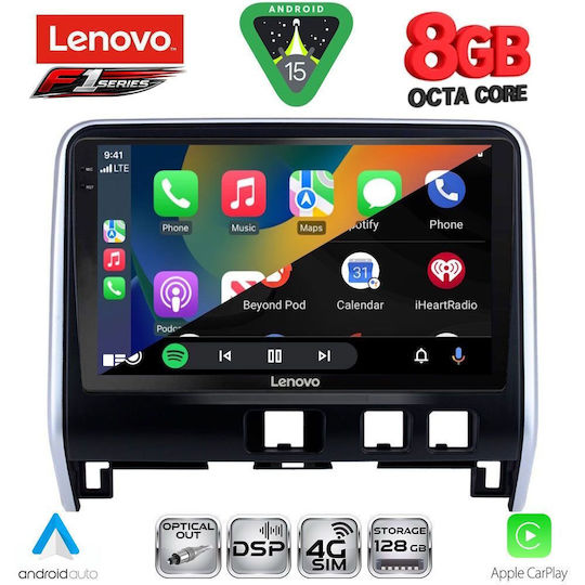 Lenovo Ηχοσύστημα Αυτοκινήτου για Nissan Serena 2016-2022 (Bluetooth/USB/WiFi/GPS/Apple-Carplay/Android-Auto) με Οθόνη Αφής 10"