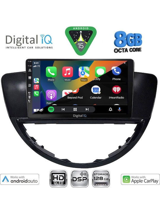 Digital IQ Car Audio System for Subaru Tribeca 2007-2014 (Bluetooth/USB/WiFi/GPS/Apple CarPlay/Android Auto) with 9" Touch Screen