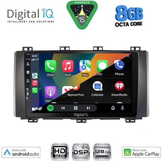 Sistem Audio Auto pentru Seat Ateca 2017+ (Bluetooth/USB/Wi-Fi/GPS/Apple CarPlay/Android Auto) cu Ecran Tactil 9"