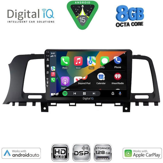 Digital IQ Ηχοσύστημα Αυτοκινήτου για Nissan Murano 2007-2014 (Bluetooth/USB/WiFi/GPS/Apple-Carplay/Android-Auto) με Οθόνη Αφής 9"
