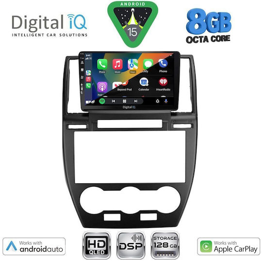 Digital IQ Car Audio System for Land Rover Freelander 2006-2014 Bluetooth USB WiFi GPS Apple CarPlay Android Auto with 9" Touch Screen