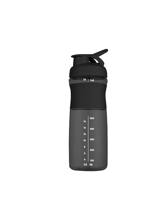 Katerelos Fitness Protein Shaker 760ml Plastic Black