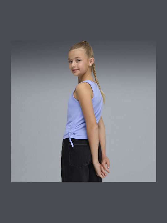 Kids Short-Sleeved Purple Top