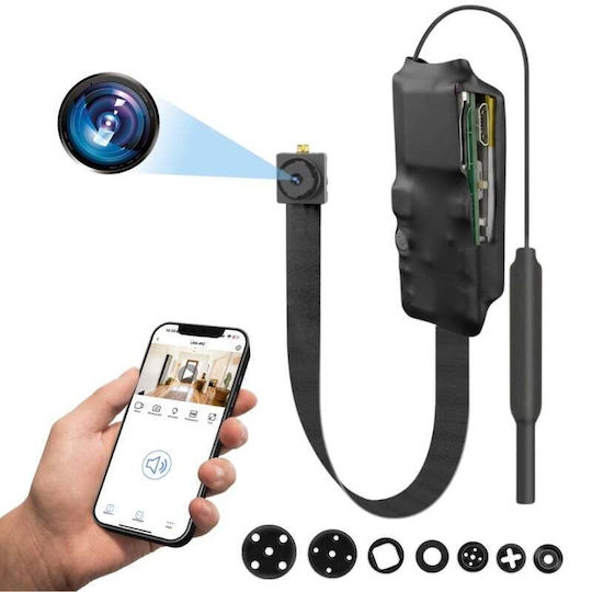 Spy Camera WiFi 1080p with Memory Card Slot