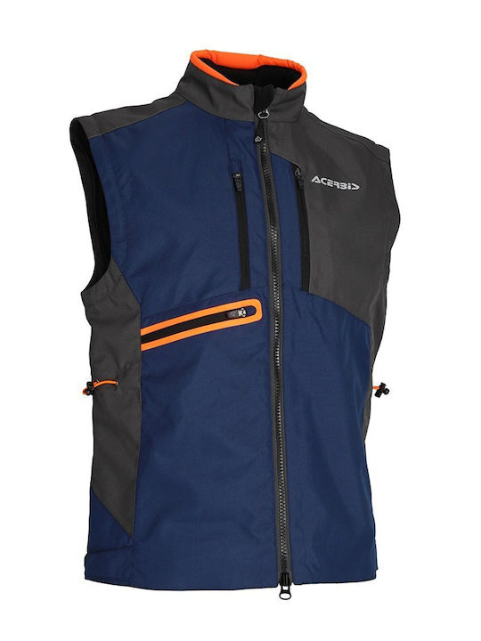 Acerbis Enduro One Ανδρικό Μπουφάν Μηχανής 4 Εποχών Blue/grey