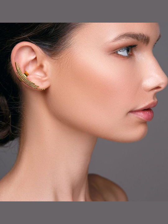Earrings Ear Cuff Bow Right Ear Handmade Silver 925