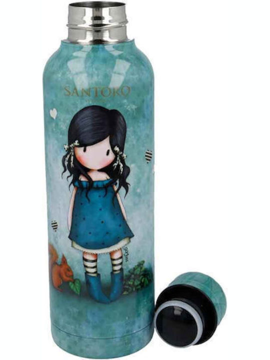 Santoro Osterkerzen Kindlicher Thermosflasche Gorjuss Edelstahl Schraubverschluss Grüne 515ml Santoro Osterkerzen Kindlicher Thermosflasche Gorjuss Edelstahl Schraubverschluss Grüne 515ml