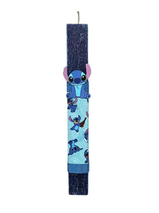Lumanare De Paste Lilo & Stitch Rotundă Parfumată Handmade Cu Cutie