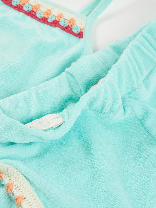 Παιδικό Σετ με Σορτς Καλοκαιρινό 2τμχ Turquoise