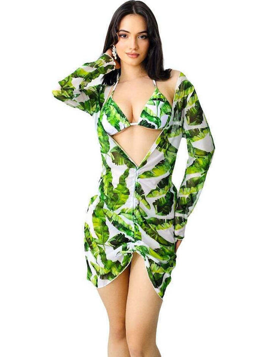 Set Bikini Τριγωνάκι Amazon Green