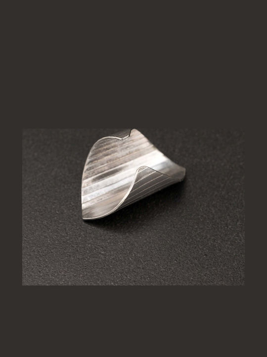 Ohrring Ear Cuff Rändchen Groß Handgefertigt Rosa Vergoldetes Silber 925