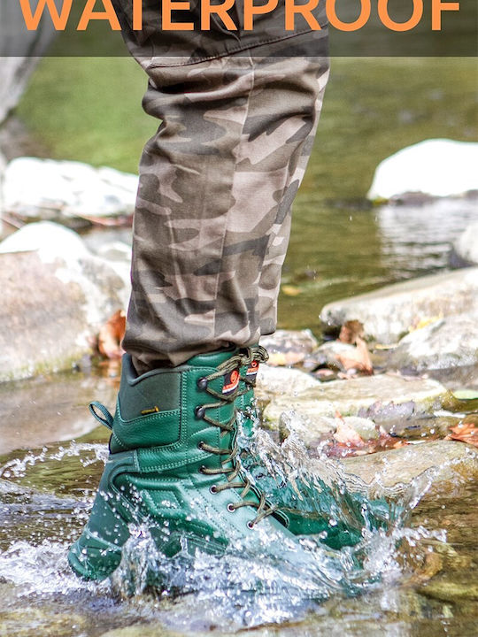 Marwells Männer Wanderschuhe Wasserdichte Grüne