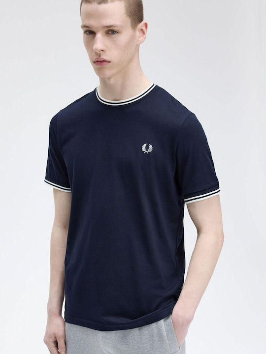 T-shirt Navy Μπλε