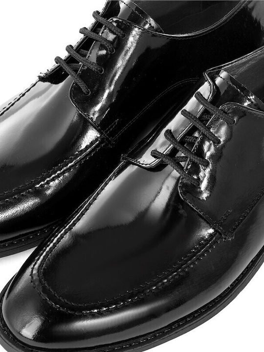 Pantofi Eleganți Bărbătești din Piele Negri